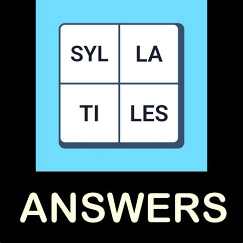 Syllatiles Level 16 [ Answers ] .